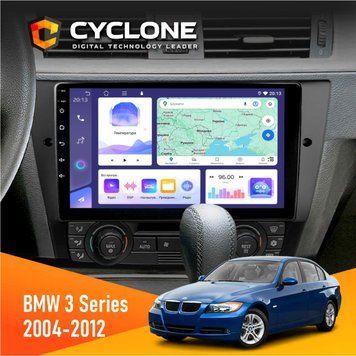Штатна магнітола BMW 3 Series (E90, E91, E92, E93) 2004-2012 Cyclone C9-008 4x64, DSP НФ-00006939 фото