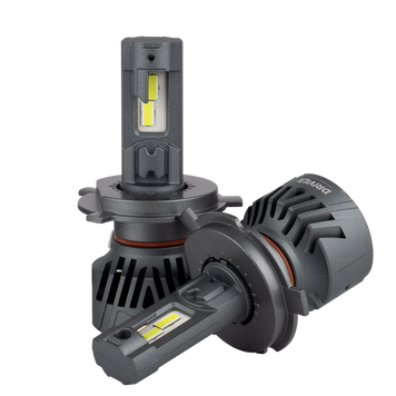 LED лампи автомобільні DriveX LED лампи серії AL-15 PRO H4 H/L 65W 9-60V 5.5K к-т. DX-24079 фото