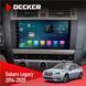 Штатна магнітола Subaru Legacy 2014-2020 Decker D9-003 6x128, DSP, 4G, 2k НФ-00004805 фото 1
