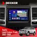Штатна магнітола Toyota Land Cruiser Prado (120) 2002-2009 Decker D9-005 4x64, DSP, 360, 4G, 2k НФ-00008452 фото 1