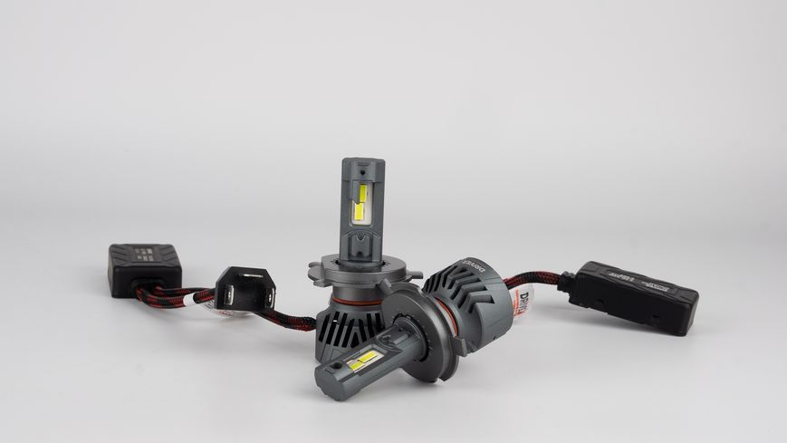 LED лампи автомобільні DriveX LED лампи серії AL-15 PRO H4 H/L 65W 9-60V 5.5K к-т. DX-24079 фото