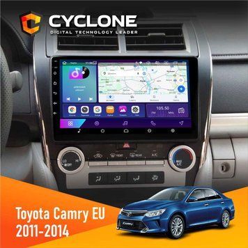 Штатна магнітола Toyota Camry 2011-2014 Cyclone C10-002 2x32, 4G, 2k НФ-00004517 фото