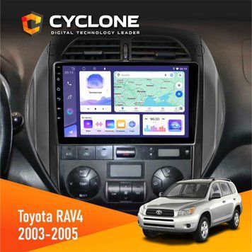 Штатна магнітола Toyota RAV4 2003-2005 Cyclone C9-011 4x64, DSP НФ-00009096 фото