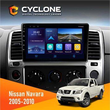 Штатна магнітола Nissan Navara (D40), Pathfinder (R51) 2005-2010 Nav Cyclone C9-006 4x64, DSP, DVR НФ-00008929 фото