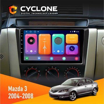 Штатна магнітола Mazda 3 2004-2008 Cyclone C9 CPL 2x32 НФ-00002439 фото