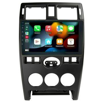 Штатна магнітола Lada Priora Black 2007-2014 Decker D9-005 4x64, DSP, 360, 4G, 2k НФ-00008876 фото