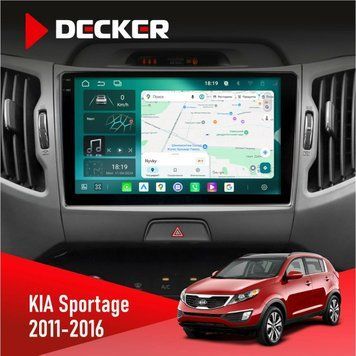Штатна магнітола KIA Sportage 3 2011-2016 CAN Decker D9-004 6x128, DSP 360, 2k НФ-00007316 фото