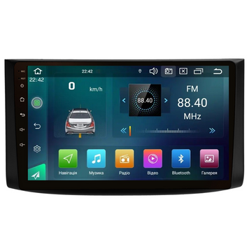 Штатна магнітола Cyclone C9 CPL GSM. 2+32GB. CARPLAY. 4G Chevrolet Aveo 2007-2011 AR-810040 фото