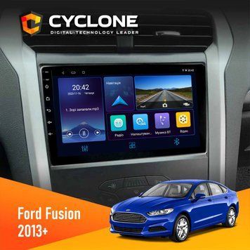 Штатна магнітола Ford Fusion 2013+ Cyclone C9-006 4x64, DSP, DVR НФ-00003236 фото