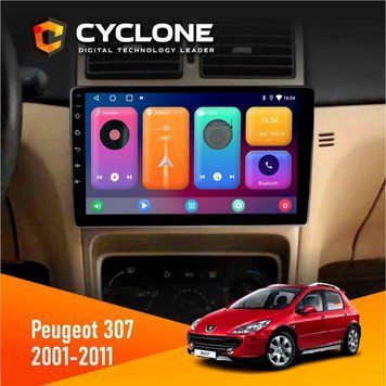Штатна магнітола Peugeot 307 2001-2011 Cyclone C9 CPL 2x32 НФ-00002700 фото