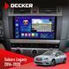 Штатна магнітола Subaru Legacy 2014-2020 Decker D9-005 4x64, DSP, 360, 4G, 2k НФ-00008416 фото 1