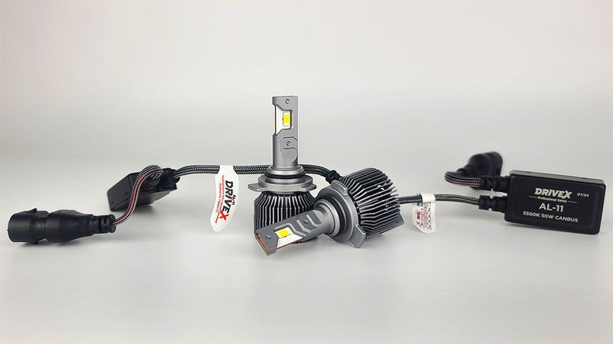 Світлодіодні лампи DriveX AL-11S 9012 5.5K 50W CAN DX-3335 фото