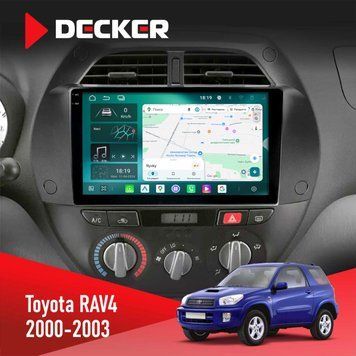 Штатна магнітола Toyota RAV4 2000-2003 Decker D9-004 6x128, DSP 360, 2k НФ-00009092 фото
