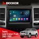 Штатна магнітола Toyota Land Cruiser Prado (120) 2002-2009 AMP Decker D9-003 6x128, DSP, 4G, 2k НФ-00004825 фото 1
