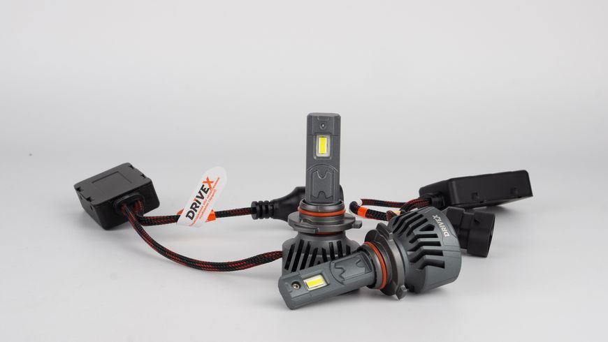 LED лампи автомобільні DriveX LED лампи серії AL-15 PRO HB3(9005) 65W 9-60V 5.5K к-т. DX-24085 фото