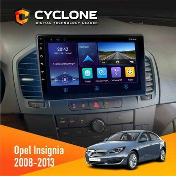 Штатна магнітола Opel Insignia 2008-2013 Cyclone C9-006 4x64, DSP, DVR НФ-00004921 фото