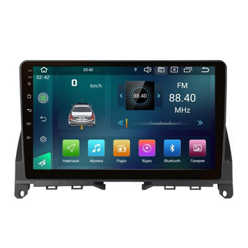 Штатна магнітола Cyclone C9 CPL GSM. 2+32GB. CARPLAY. 4G Mercedes C-klasse (W204) 2007-2011 AR-813230 фото