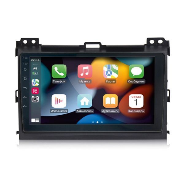 Штатна магнітола Toyota Land Cruiser Prado (120) 2002-2009 Decker D9-003 6x128, DSP, 4G, 2k НФ-00004824 фото