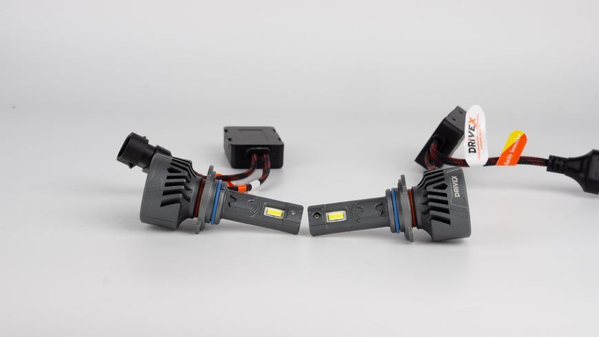 LED лампи автомобільні DriveX LED лампи серії AL-15 PRO HB4(9006) 65W 9-60V 5.5K к-т. DX-24086 фото
