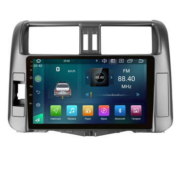 Штатна магнітола Cyclone C9 CPL GSM. 2+32GB. CARPLAY. 4G Toyota Land Cruiser Prado 150 2009 - 2013 AR-816480 фото