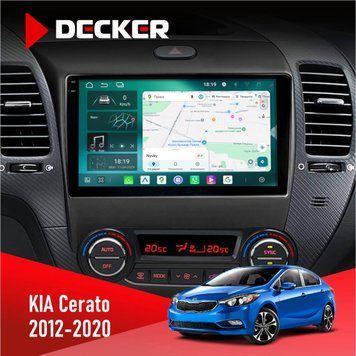 Штатна магнітола KIA Cerato 2012-2020 Decker D9-004 6x128, DSP 360, 2k НФ-00007296 фото