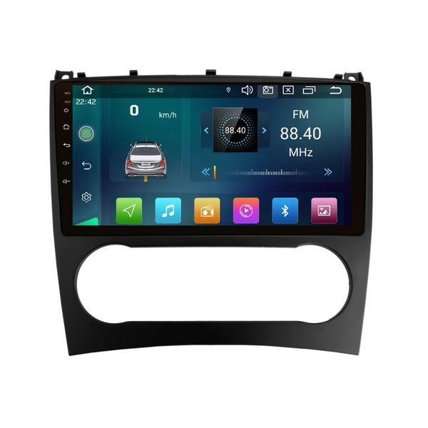Штатная магнитола Cyclone C9 CPL GSM. 2+32GB. CARPLAY. 4G Mercedes C-klasse (W203) 2004-2007 AR-813130 фото